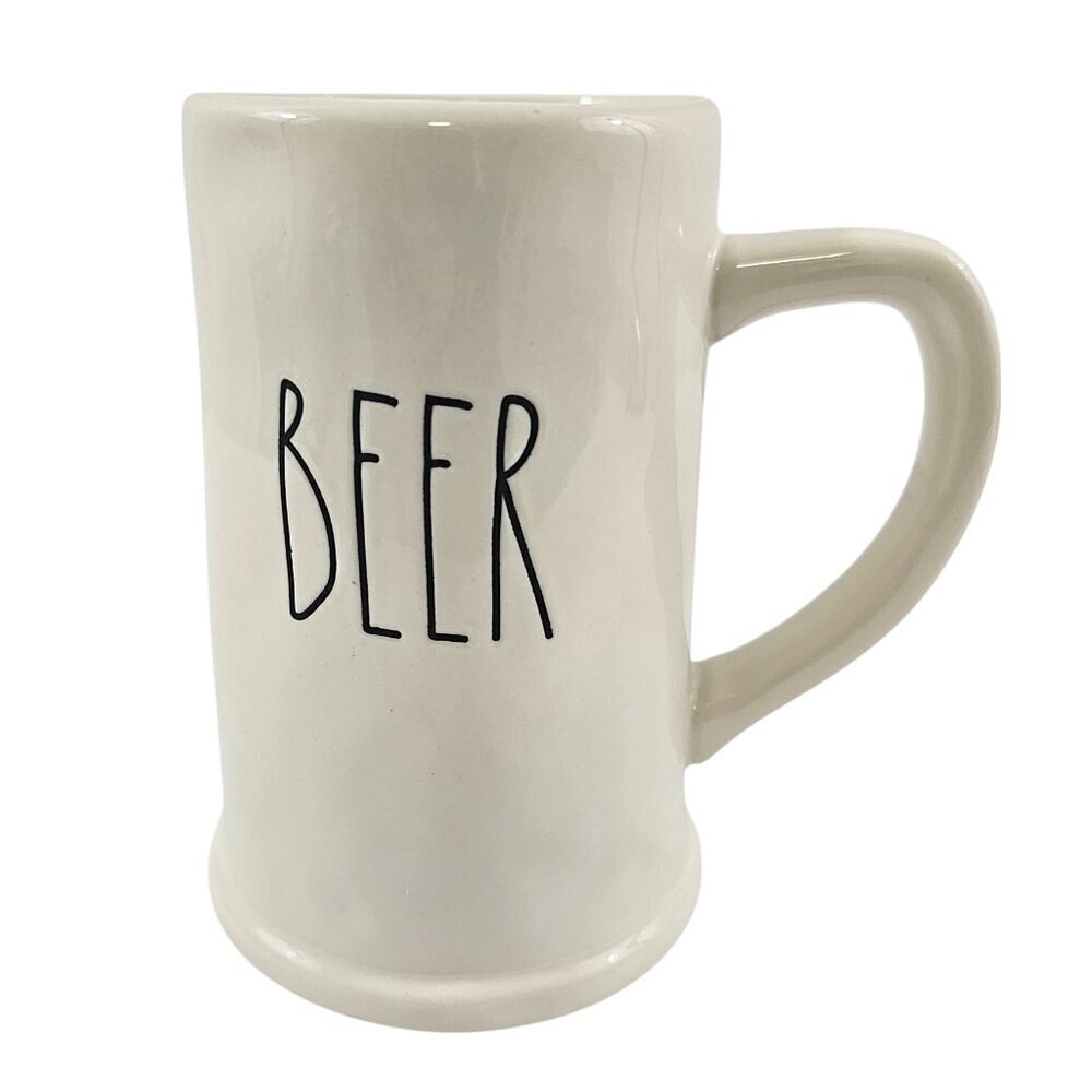 Rae Dunn Magenta Farmhouse 20 Oz Ceramic BEER Stein Mug